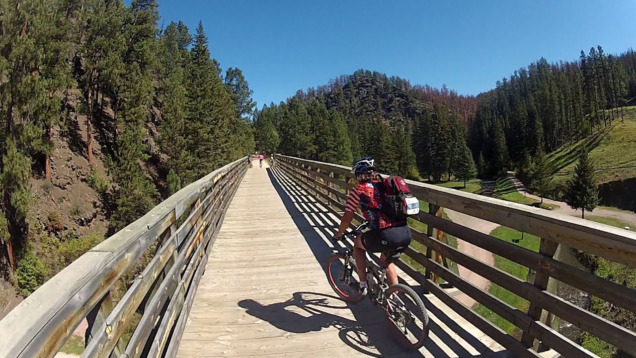 BIKE IT MICKELSON TRAIL in the Black Hills of South Dakota